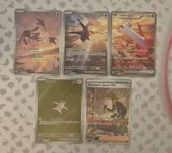 Pokemon TCG Surging Sparks IRs And SIR Lot Of 5 Cards Latias Ex 239/191 NM - Image 1