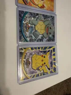 1999 Topps TV Animation Edition Pokemon Starter Set (4 cards) - Image 3