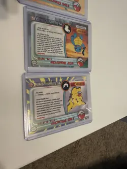 1999 Topps TV Animation Edition Pokemon Starter Set (4 cards) - Image 5