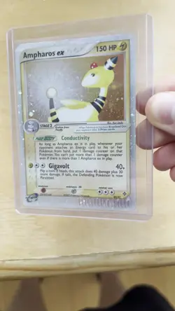 Ampharos ex 89/97 EX Dragon Holo Ultra Rare Lightly Played Vintage Pokemon Card - Image 2