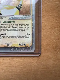 Ampharos ex 89/97 EX Dragon Holo Ultra Rare Lightly Played Vintage Pokemon Card - Image 5