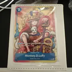 SEALED Monkey.D.Luffy (Convention Promo 2024) P-043 One Piece Promotion Cards - Image 1
