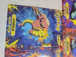 Machamp Hitmonlee Hitmonchan Holo Pokemon Attacks Cards Top Peru Card Set Of 5 - Image 5