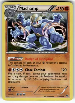 Machamp - (Cosmos Holo) 049/101 Blister Exclusives LP Pokemon Card TCG - Image 1