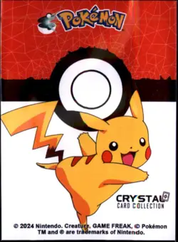 Pokemon Crystal Card Collection Set #068 Machamp Special Holo Chase - Image 2