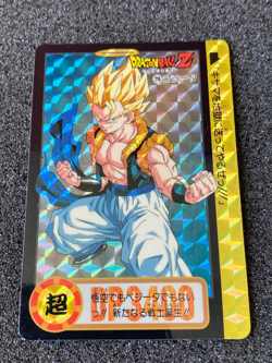 Bandai 1995 Dragon Ball Z Collectable CCG Prism Insert Card Gogeta 216 - Image 5