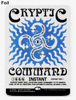 Cryptic Command (Rainbow Foil) - [Secret Lair Promo] MTG SLD 905 NM - Image 1