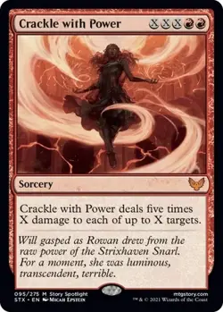 Crackle with Power Strixhaven: School of Mages - Near Mint - Image 1