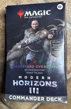 Graveyard Overdrive Commander Deck Magic The Gathering Modern Horizons 3 New MTG - Image 1