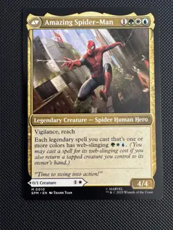 Magic The Gathering -Peter Parker - Regular Mythic #10 - Spider-Man Near Mint NM - Image 1