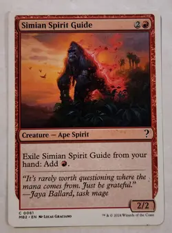 Simian Spirit Guide (White Border) Mystery Booster 2 Regular - Image 1