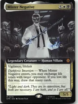 MTG: Mister Negative (Extended Art) - Marvel's Spider-Man #274 M Normal NM - Image 1