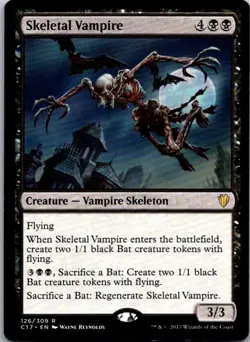 Skeletal Vampire Commander 2017 MTG LP - Image 1