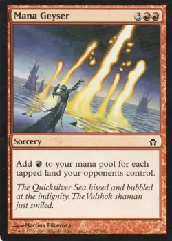 MTG: Fifth Dawn: Mana Geyser: LP Condition - Image 1