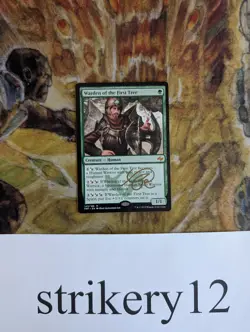 Warden of the First Tree - FRF - Signed by Ryan Alexander Lee - MTG - Image 1