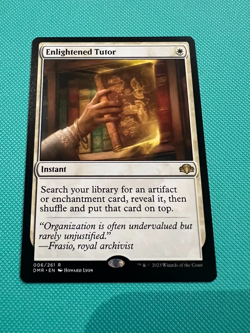 Enlightened Tutor - Dominaria Remastered - MTG - Magic the Gathering - Image 1