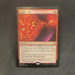 Jeska's Will - Foil MTG - NM - Commander Legends - Image 1