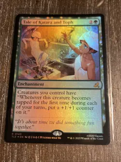 Tale of Katara and Toph - FOIL #143 - Avatar: Eternal - NM MTG - Image 1