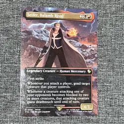 Seifer, Balamb Rival (Borderless) - Commander: FINAL FANTASY (FIC)0451 Non-Foil - Image 1