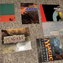 Lot Of 6 Promotional Posters For Magic The Gathering - Image 1