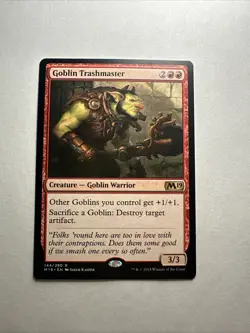 Goblin Trashmaster - M19 144/280 - Regular Lightly Played - Image 1