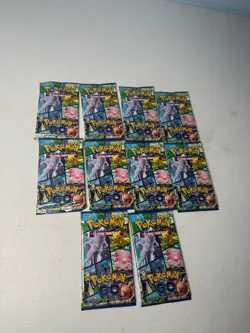 10x Pokemon TCG Pokemon Go Booster Packs - One 10 Pack Lot of Sealed Packs - Image 1