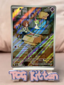 Ralts - 211/198 - Illustration Rare Scarlet & Violet Pokemon - TCGKITTEN - Image 1