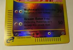 Pokemon TCG Expedition Base Set Haunter 80/165 Reverse Holo Card 2002 Played - Image 5