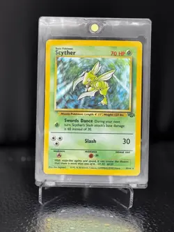 Scyther Holo Rare 10/64 - Jungle Set - 1999 WOTC Pokemon Card LP Vintage - Image 1