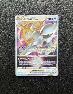 Pokemon TCG - Arceus VSTAR 123/172 - Ultra Rare Holo - Brilliant Stars *NM/M - Image 1