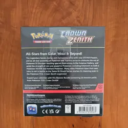 Pokemon TCG Crown Zenith Booster Bundle - 6 Pack 820650858963 - Image 2