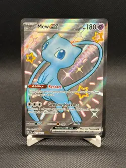 Pokemon TCG - Mew ex 216/091 - SV: Paldean Fates Holo Shiny Ultra Rare - Image 1