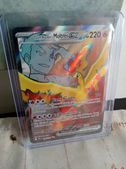 Pokemon TCG Team Rockets Moltres EX Destined Rivals 208/182 NearMint Condition - Image 2