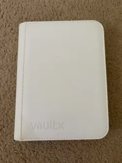 VaultX White Edition 4 Pocket Exo-Tec Zip Binder w/Pokemon TCG Bulk PLEASE READ - Image 2