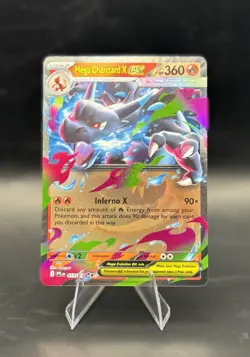 Pokemon TCG Phantasmal Flames Mega Charizard X Ex 013/094 NM/M Double Rare - Image 1