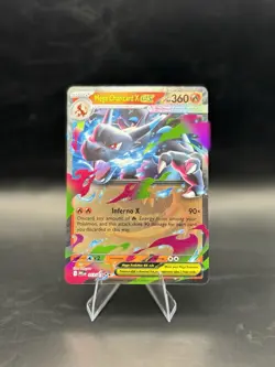 Pokemon TCG Phantasmal Flames Mega Charizard X Ex 013/094 NM/M Double Rare - Image 2