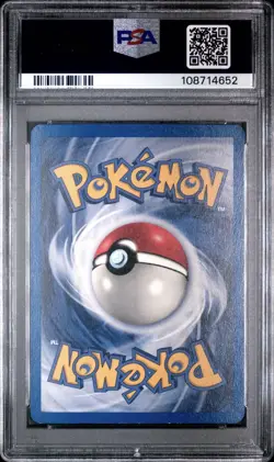 2000 Pokemon FRENCH Unlimited Jungle Pyroli-Flareon Holo 3/64 PSA 7 NM - Image 2
