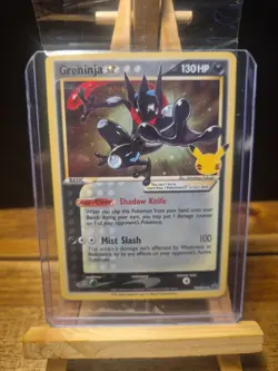 Pokemon TCG Greninja Gold Star Celebrations Promo Sealed SWSH144 #65 - Image 1