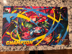 Mega Venusaur ex League Cup Champion PlayMat Pokemon TCG Official NEW play mat - Image 1