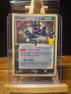 Pokemon TCG Greninja Gold Star Celebrations Promo Sealed SWSH144 #52 - Image 1