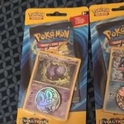 POKEMON XY EVOLUTIONS BLISTER BOOSTER PACK NEW GRENINJA & WEEZING PROMO - Image 2