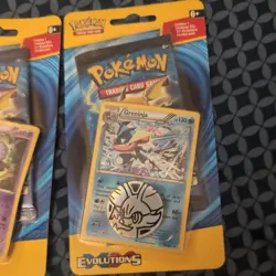 POKEMON XY EVOLUTIONS BLISTER BOOSTER PACK NEW GRENINJA & WEEZING PROMO - Image 3