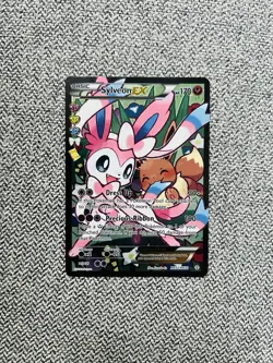 Sylveon EX RC32/RC32 Generations Ultra Rare Full Art Holo Pokemon - Image 1
