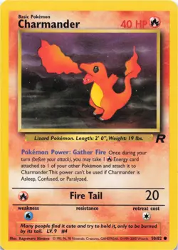 Pokemon - Charmander #50/82 - Team Rocket Unlimited - Image 1