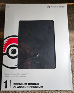 Pokemon Center: Celestial Espeon & Umbreon Premium Binder - SEALED - Image 1