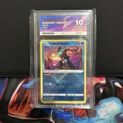 Pokemon TCG Radiant Greninja Ace Gem Mint 10 Astral Radiance - Image 1