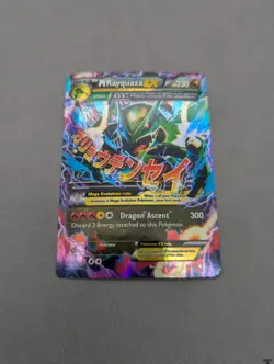 Pokemon TCG M Rayquaza EX 61/108 Roaring Skies Holo Ultra Rare LP Light Play - Image 1