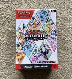 Pokemon TCG Prismatic Evolutions Booster Bundle NEW & SEALED In Hand - Image 1