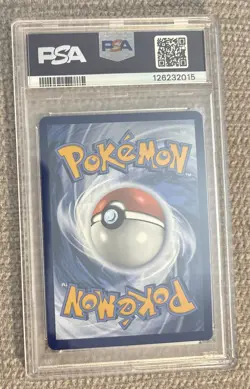 2025 POKEMON WHITE FLARE EN SCRAFTY ILLUSTRATION RARE #139 PSA 9 - Image 3
