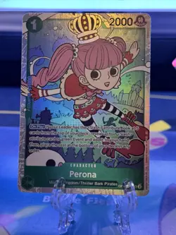 Perona OP12-034 SR Legacy of the Master One Piece Card Game - Image 1